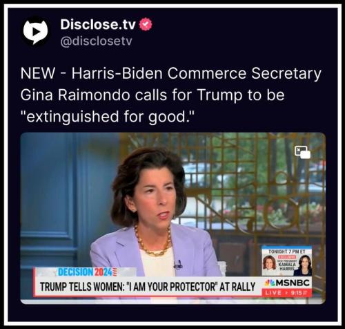 SO LOVE TRUMP HATE COMMERSE SECRETARY