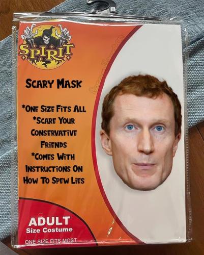 scary mask