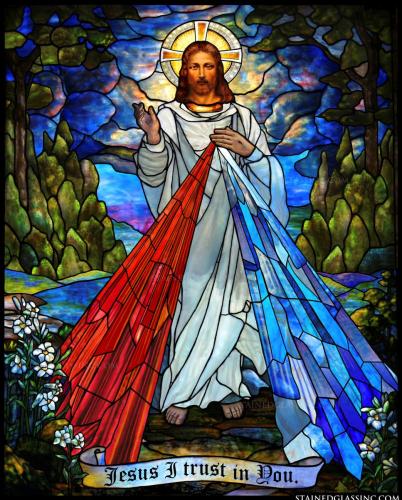 Jesus Stained Glass Window