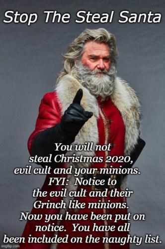 stop the steal santa