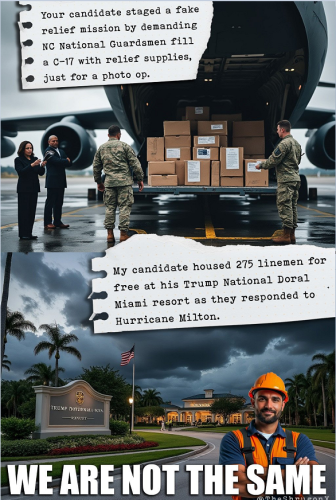 HURRICANE HELENE KAMI TRUMP