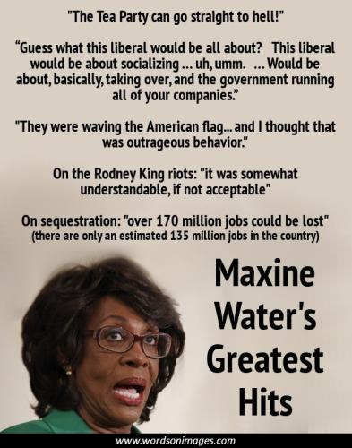 maxine waters