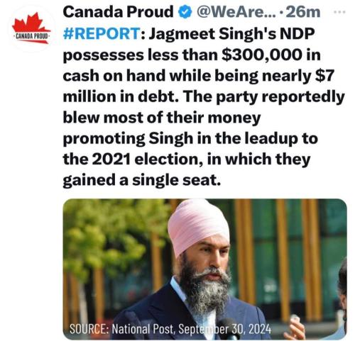 ndp broke