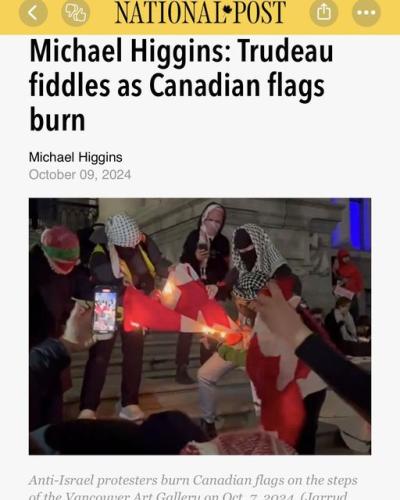 trudeau fiddles while