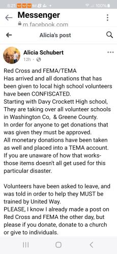 a red cross f