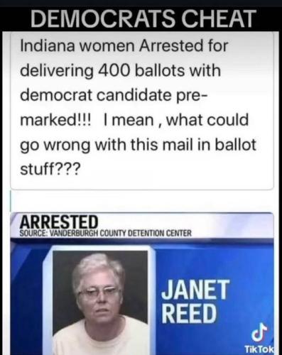 ELECTION FRUAD BALLOTS