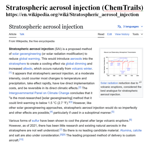 Stratospheric aerosol injection