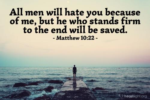 Matthew 10_22