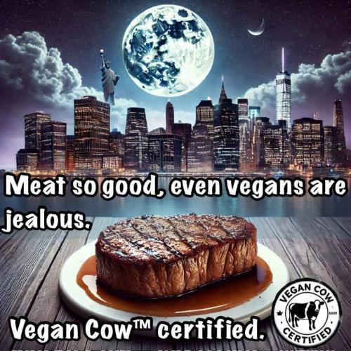 vegan cow certified