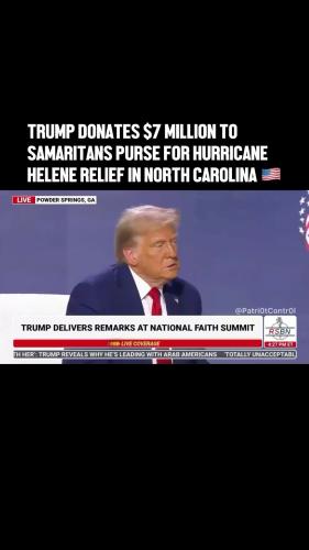 a trump donate f