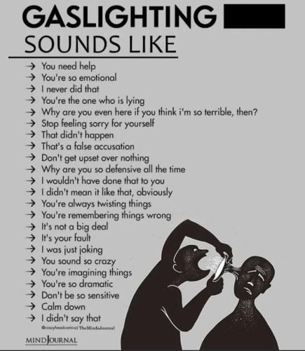 gaslighting