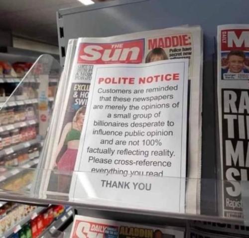 polite notice
