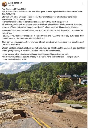 Red Cross and FEMA STEALING Donations