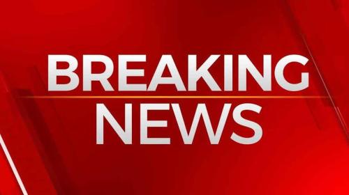 Breaking news red background