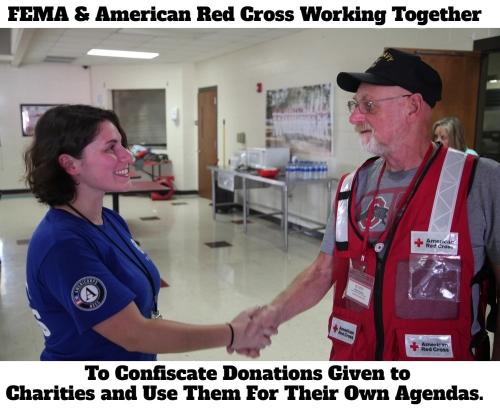FEMA and Red Cross Partners in Crime