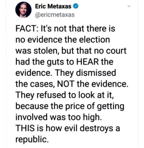 facts on the stolen election