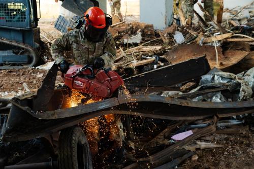 TANG - 134th ARW, 118th Wing & 1644 AW "In Elizabethton, TN for Hurricane Relief, 11 Oct '24  241007-Z-CG070-9014