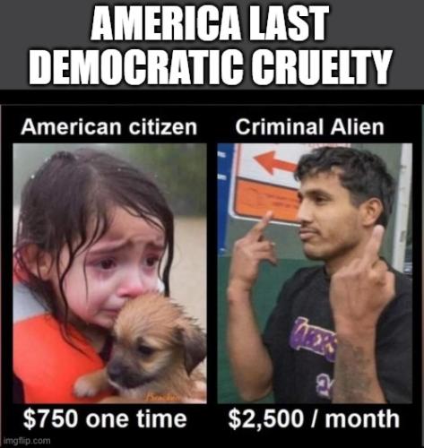 America Last Democratic Cruelty 1