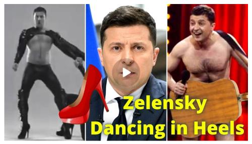 Zelensky dancing in heels screenshot.940px