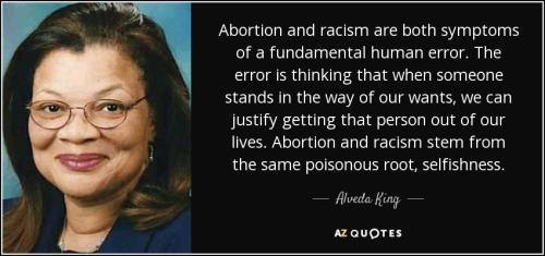 ALVEDA KING ABORTION