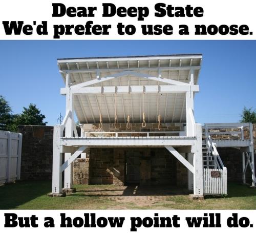 We prefer to use a noose but a hollow point will do.960px