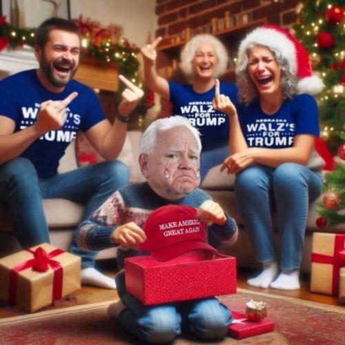 Walz family for Trump