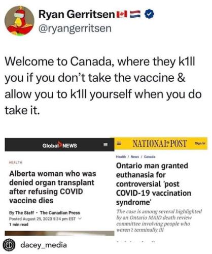 welcome to canada