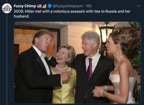 trump and the clintons