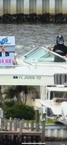 antifa communist party boat parade