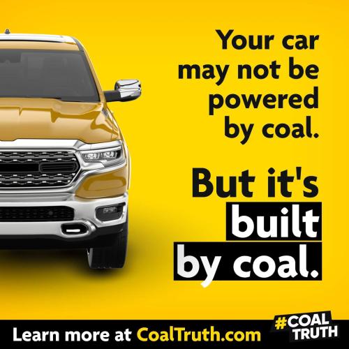 but its built by coal