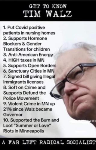 TIM WALZ BIO