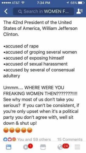 BILLYS BIMBOS DOUBLE STANDARDS