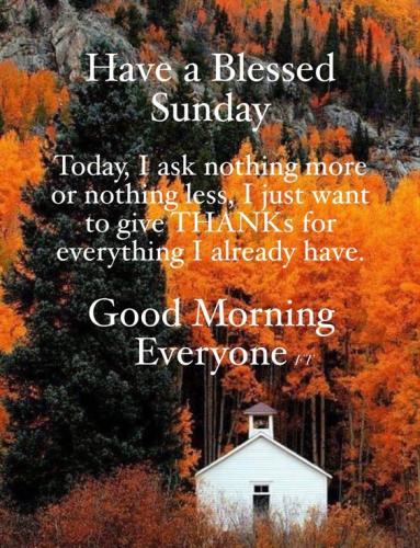 fall morning sunday 3