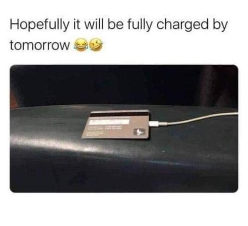fully charged
