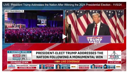 Trump win screenshot
