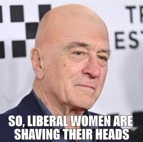 Liberal women are shaving their heads.960px