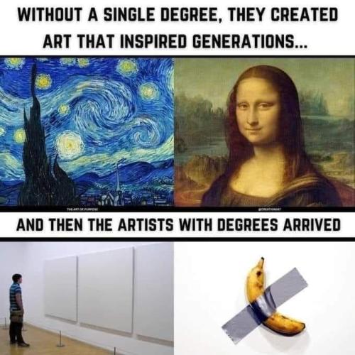 ART DEGREES