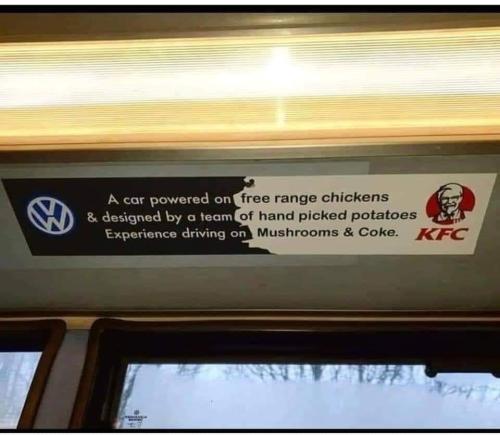 vw and KFC