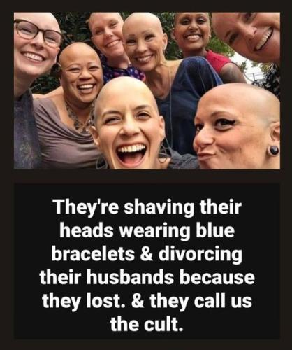 shaving their heads
