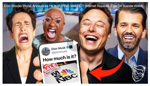 Elon Musk buying MSNBC screenshot