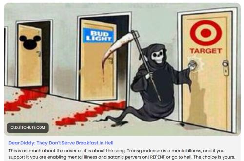 Bitchute Breakfast in hell screenshot