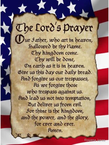 the lord our god prayer