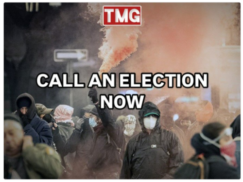 call an election now