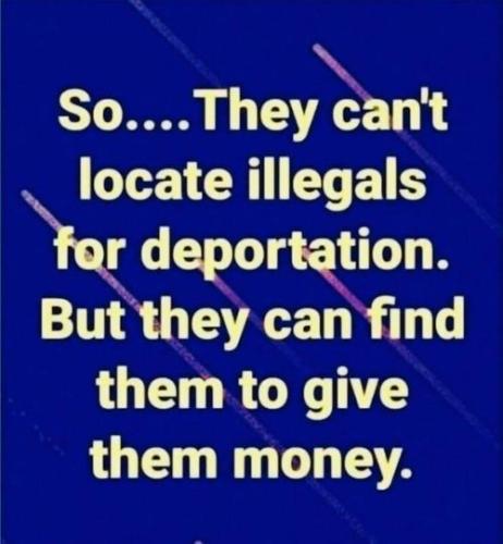 illegals money