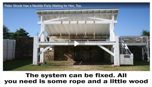 Peter Strzok Necktie Party video screenshot