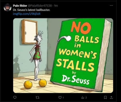 Dr Seuss tweet