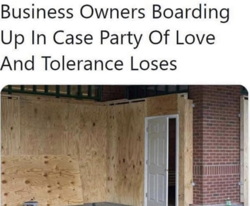 boarding up washington