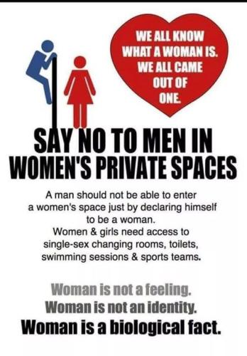 say no to men in