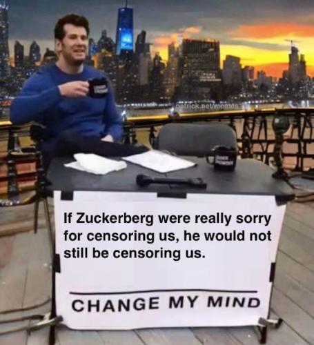 Mark Zukerberg cheat