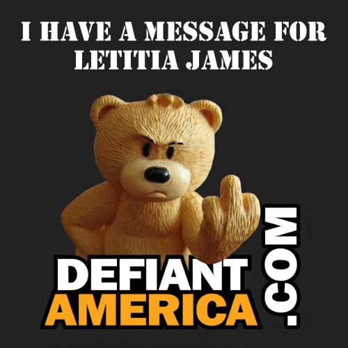 message for letitia james